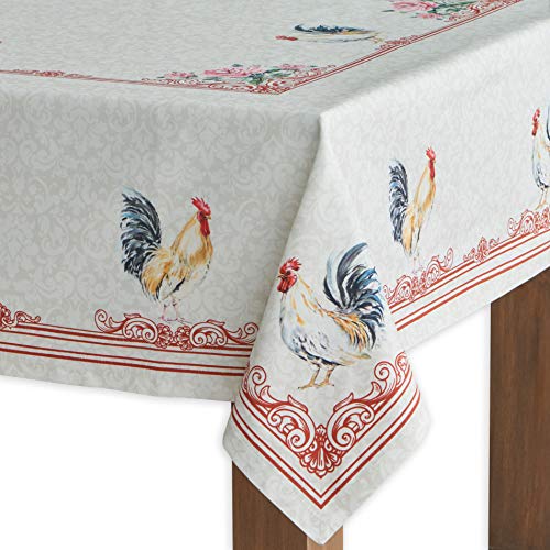 Maison d'Hermine Tischdecke für Frühling und Sommer, 100 % Baumwolle von Maison d' Hermine
