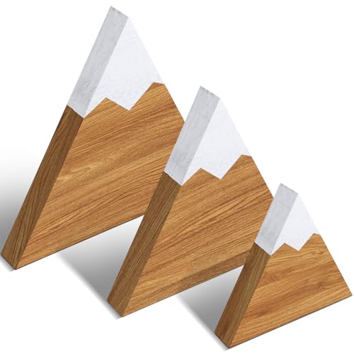 Maitys Bergregal-Dekoration, Berg-Holzschild, Bauernhaus, Holz, Abenteuer-Schild, Wald, Kinderzimmer, Dekoration, Reisetisch, Tischdekoration für Zuhause, 3 Stück Maitys Bergregal-Dekoration, Berg-Holzschild, Bauernhaus, Holz, Abenteuer-Schild, Wald, Kinderzimmer, Dekoration, Reisetisch, Tischdekoration für Zuhause, 3 Stück von Maitys