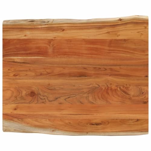 Baumkante Tischplatte Rechteckig Holzplatte Ersatzplatte Massivholzplatte Holztischplatte Holz Platte für Heimwerker, Arbeitsplatten, 90x80x3,8 cm Massivholz Akazie Baumkante Tischplatte Rechteckig Holzplatte Ersatzplatte Massivholzplatte Holztischplatte Holz Platte für Heimwerker, Arbeitsplatten, 90x80x3,8 cm Massivholz Akazie von Makastle