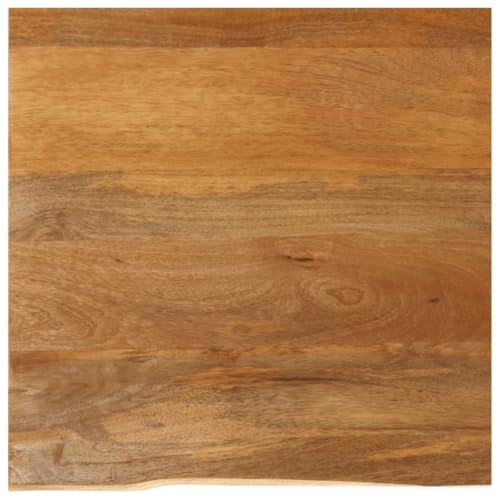 Tischplatte Baumkante Schreibtischplatte Holzplatte Ersatzplatte Holztischplatte Holz Platte für Heimwerker, Arbeitsplatten, 40x40x2,5 cm Massivholz Mango Tischplatte Baumkante Schreibtischplatte Holzplatte Ersatzplatte Holztischplatte Holz Platte für Heimwerker, Arbeitsplatten, 40x40x2,5 cm Massivholz Mango von Makastle