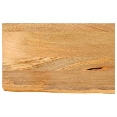 Tischplatte Baumkante Schreibtischplatte Holzplatte Ersatzplatte Holztischplatte Holz Platte für Heimwerker, Arbeitsplatten, 50x20x3,8 cm Massivholz Mango Tischplatte Baumkante Schreibtischplatte Holzplatte Ersatzplatte Holztischplatte Holz Platte für Heimwerker, Arbeitsplatten, 50x20x3,8 cm Massivholz Mango von Makastle