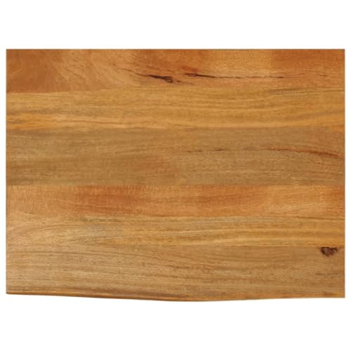 Tischplatte Baumkante Schreibtischplatte Holzplatte Ersatzplatte Holztischplatte Holz Platte für Heimwerker, Arbeitsplatten, 70x60x2,5 cm Massivholz Mango Tischplatte Baumkante Schreibtischplatte Holzplatte Ersatzplatte Holztischplatte Holz Platte für Heimwerker, Arbeitsplatten, 70x60x2,5 cm Massivholz Mango von Makastle