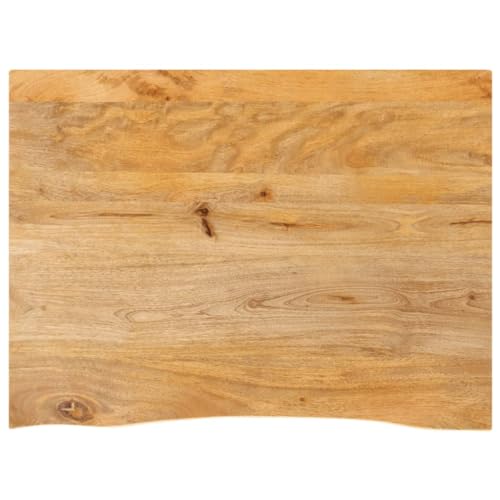Tischplatte Baumkante Schreibtischplatte Holzplatte Ersatzplatte Holztischplatte Holz Platte für Heimwerker, Arbeitsplatten, 80x60x2,5 cm Massivholz Mango Tischplatte Baumkante Schreibtischplatte Holzplatte Ersatzplatte Holztischplatte Holz Platte für Heimwerker, Arbeitsplatten, 80x60x2,5 cm Massivholz Mango von Makastle