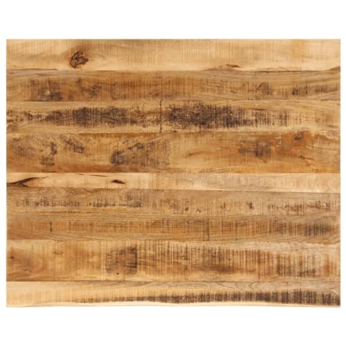 Tischplatte Baumkante Schreibtischplatte Holzplatte Ersatzplatte Holztischplatte Holz Platte für Heimwerker, Arbeitsplatten, 90x80x3,8 cm Massivholz Raues Mangoholz Tischplatte Baumkante Schreibtischplatte Holzplatte Ersatzplatte Holztischplatte Holz Platte für Heimwerker, Arbeitsplatten, 90x80x3,8 cm Massivholz Raues Mangoholz von Makastle