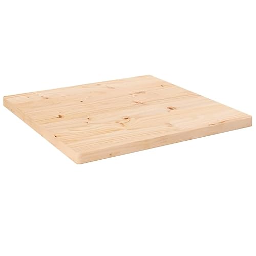Tischplatte Quadratisch Schreibtischplatte Holzplatte Ersatzplatte Holztischplatte Holz Platte für Heimwerker, Arbeitsplatten, 40x40x2,5 cm Massivholz Kiefer Tischplatte Quadratisch Schreibtischplatte Holzplatte Ersatzplatte Holztischplatte Holz Platte für Heimwerker, Arbeitsplatten, 40x40x2,5 cm Massivholz Kiefer von Makastle