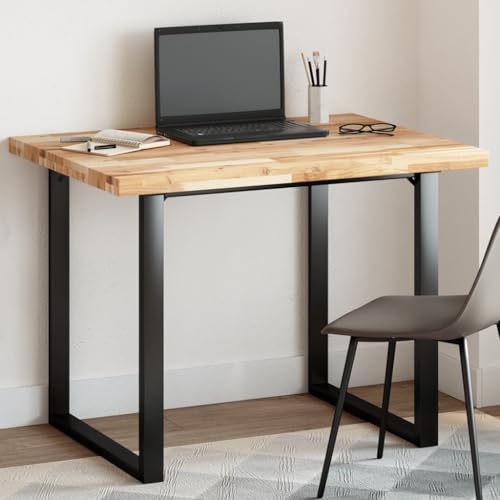 Tischplatte Rechteckig Holzplatte Ersatzplatte Massivholzplatte Holztischplatte Holz Platte für Heimwerker, Arbeitsplatten, 100x80x4 cm Massivholz Akazie Tischplatte Rechteckig Holzplatte Ersatzplatte Massivholzplatte Holztischplatte Holz Platte für Heimwerker, Arbeitsplatten, 100x80x4 cm Massivholz Akazie von Makastle