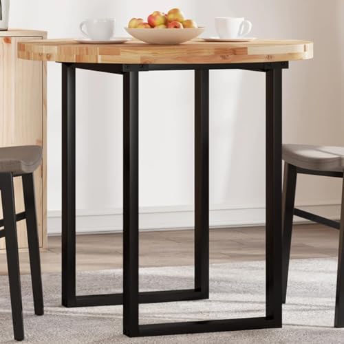 Tischplatte Rund Holzplatte Ersatzplatte Massivholzplatte Holztischplatte Holz Platte für Heimwerker, Arbeitsplatten, Ø80x4 cm Massivholz Akazie Tischplatte Rund Holzplatte Ersatzplatte Massivholzplatte Holztischplatte Holz Platte für Heimwerker, Arbeitsplatten, Ø80x4 cm Massivholz Akazie von Makastle