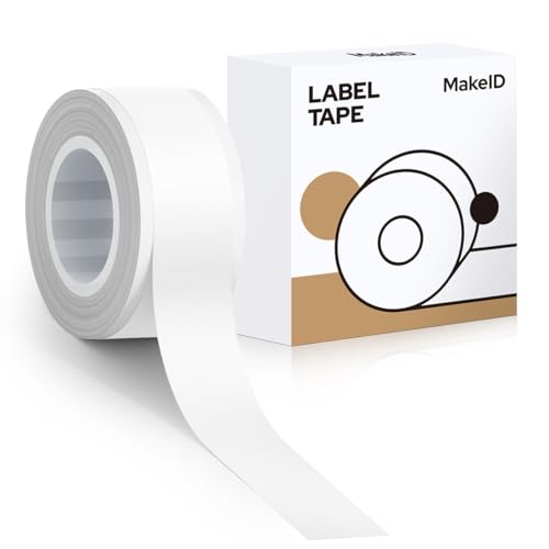 MakeID L1 Q1 E1 Etikettenband, 12 mm * 4 m wasserdichte laminierte Nachfüllungen Benutzerdefinierte Aufkleber für Büro Zuhause Thermische Aufkleber Ersatz MakeID L1 Q1 E1 Etikettenband, 12 mm * 4 m wasserdichte laminierte Nachfüllungen Benutzerdefinierte Aufkleber für Büro Zuhause Thermische Aufkleber Ersatz von Makeid