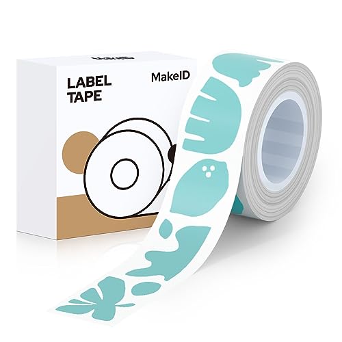 Makeid Kompatibel Etikettenband 16mm x 4m farbig Hitzebeständig Selbstklebend als Ersatz für Makeid L1/Q1/E1 Farbblock Makeid Kompatibel Etikettenband 16mm x 4m farbig Hitzebeständig Selbstklebend als Ersatz für Makeid L1/Q1/E1 Farbblock von Makeid