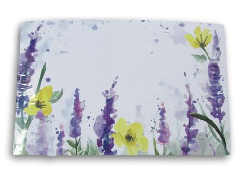 Geschenkkarten, 8,9 x 5,7 cm, 50 Stück (Aquarellblumen) von Making the Grade