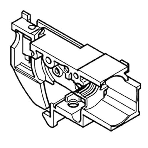 Makita 125809-0 Feeder-Box-Baugruppe für Modell BFR540/550/6843 Akkuschrauber von Makita