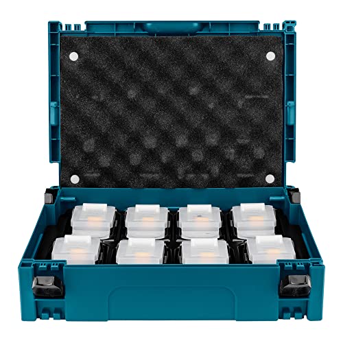 Makita 199697-1 Li-Ionen-Akku-Set, 18V, 5.0 Ah, 8 Teilig Makita 199697-1 Li-Ionen-Akku-Set, 18V, 5.0 Ah, 8 Teilig von Makita