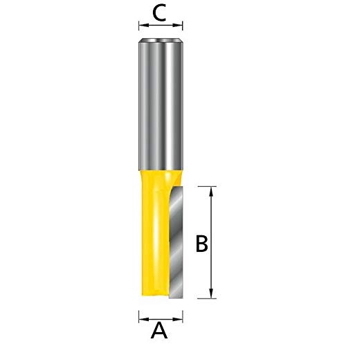 Makita Fraeser Nut Einschneider, 3 mm, D-10001 von Makita