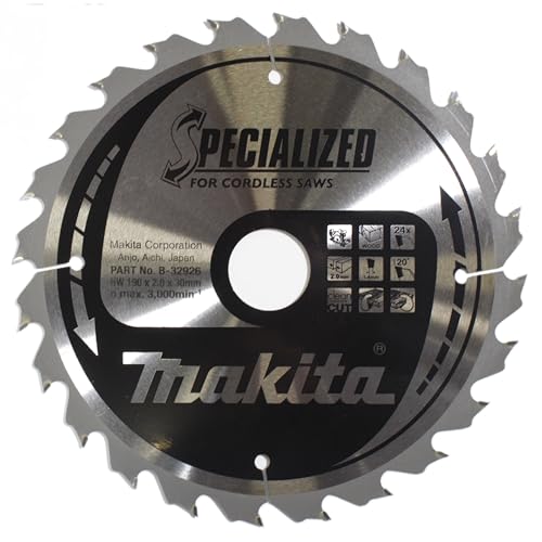 Makita Specialized Saegeblatt, 190 x 30 mm, 24Z, B-32926 Makita Specialized Saegeblatt, 190 x 30 mm, 24Z, B-32926 von Makita
