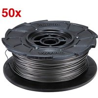makita 199137-9 Bindedraht blank für Bewehrungsverbinder 0,8 mm x 100,0 m, 50 St. von Makita