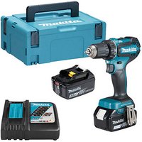 makita DDF485RFJ Akku-Bohrschrauber 18,0 V, mit 2 Akkus von Makita