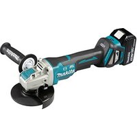 makita DGA519RTJ Akku-Winkelschleifer-Set 18,0 V, mit 2 Akkus von Makita