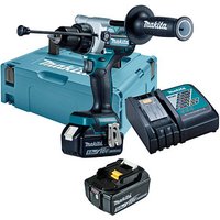 makita DHP486RTJ Akku-Schlagbohrschrauber-Set 18,0 V, mit 2 Akkus von Makita