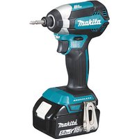 makita DTD153RTJ Akku-Schlagschrauber-Set 18,0 V, mit 2 Akkus makita DTD153RTJ Akku-Schlagschrauber-Set 18,0 V, mit 2 Akkus von Makita