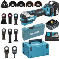 makita DTM52T1JX2 Akku-Multifunktionswerkzeug 18,0 V, mit 1 Akku von Makita