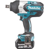makita DTW1001RTJ Akku-Schlagschrauber 18,0 V, mit 2 Akkus von Makita