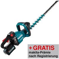 AKTION: makita UH005GZ Akku-Heckenschere 40,0 V max., ohne Akku mit Prämie nach Registrierung AKTION: makita UH005GZ Akku-Heckenschere 40,0 V max., ohne Akku mit Prämie nach Registrierung von Makita