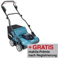 AKTION: makita UV001GZ Akku-Vertikutierer 40,0 V max., ohne Akku mit Prämie nach Registrierung von Makita