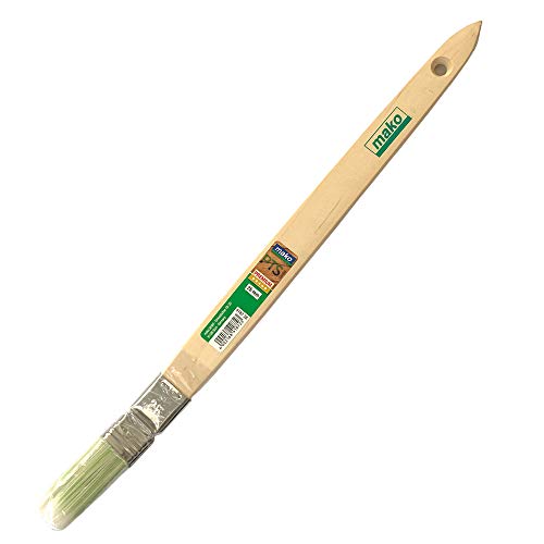 mako Premium Lasur Flächenstreicher | Lasurpinsel | Pinsel 2K-ERGO-Griff 120 mm von Mako