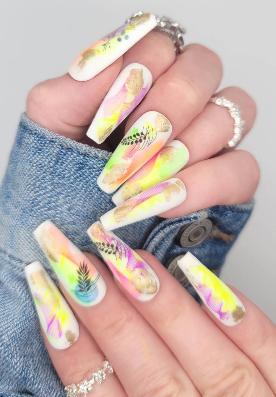 Summer Vibes Press On Nails, Heiße Sommernägel, Die Besten Nägel Für Den Sommer Summer Vibes Press On Nails, Heiße Sommernägel, Die Besten Nägel Für Den Sommer von MaksMariLove