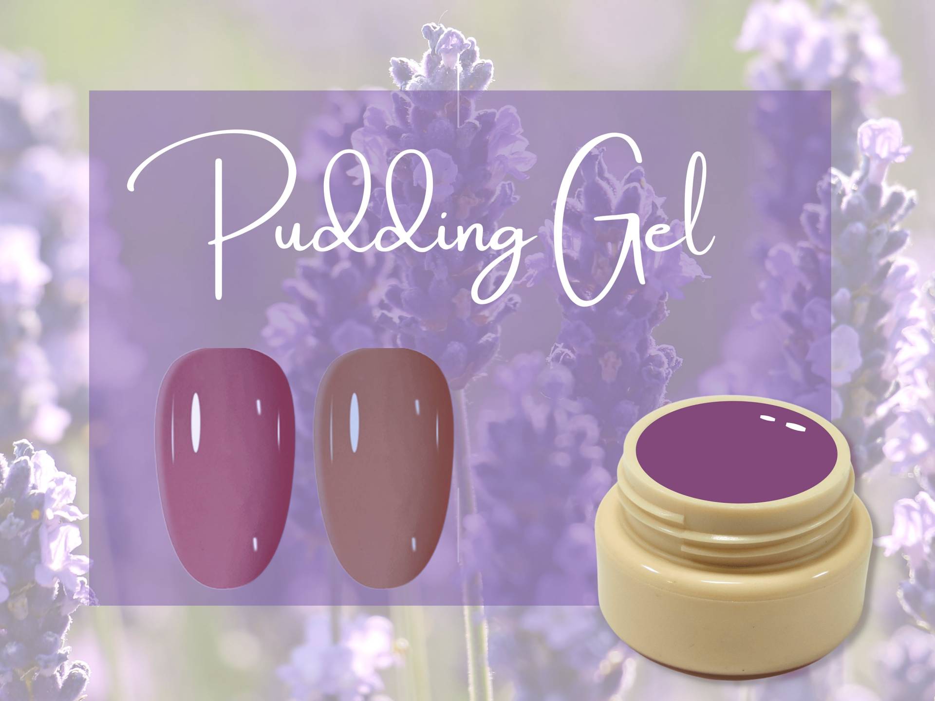 5G Solid Jelly Uv Gel Nail Art/Lila Lavendel Mauve Nägel Pudding Gele Cremige Maniküre Pediküre Polieren Traubenfarbe von Makynail