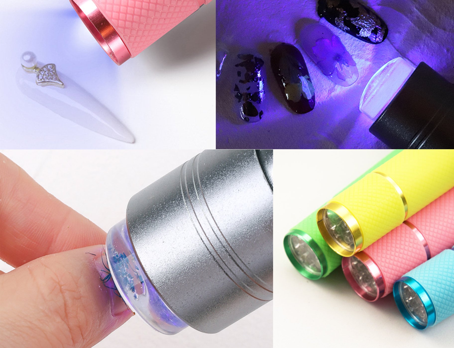Tragbare Uv-Taschenlampe/Nail Art Trockner Uv Gel Lampe Presser Silikon Nagelpresse Licht Schnelle Nägel Touch-Lieferung von Makynail