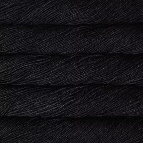 Malabrigo Dos Tierras Handgefärbtes Garn (195 - Schwarz) von Malabrigo