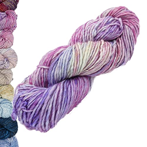 Malabrigo Wolle handgefärbt mulesing frei | Mecha | weiche Merinowolle mit Farbverlauf zum Stricken und Häkeln | 100g 120m (091 Glaze) von Malabrigo