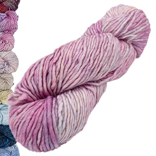 Malabrigo Wolle handgefärbt mulesing frei | Mecha | weiche Merinowolle mit Farbverlauf zum Stricken und Häkeln | 100g 120m (398 Rosalinda) von Malabrigo