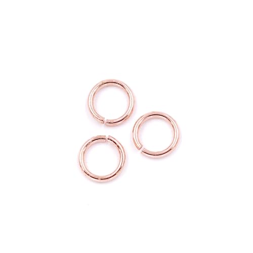 Malahill Hochwertige Schmuck-Binderinge für die Schmuckherstellung, 100 Stück, 5 mm, Rotgold Malahill Hochwertige Schmuck-Binderinge für die Schmuckherstellung, 100 Stück, 5 mm, Rotgold von Malahill