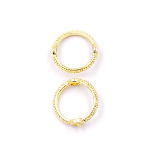 Malahill Hochwertige Schmuckringe für die Schmuckherstellung, 50 Stück, 6 mm, 18 Karat Gold Malahill Hochwertige Schmuckringe für die Schmuckherstellung, 50 Stück, 6 mm, 18 Karat Gold von Malahill
