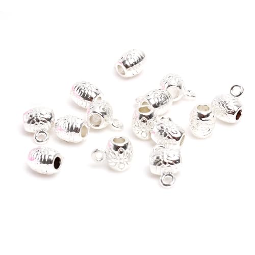 Malahill Hochwertige Schmuckstücke, 5 x 6 mm Bügel für Schmuck, Halsketten, Armbänder, Silber Malahill Hochwertige Schmuckstücke, 5 x 6 mm Bügel für Schmuck, Halsketten, Armbänder, Silber von Malahill