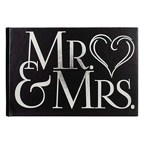 Malden International Designs Hochzeitsfeier Mr & Mrs Brag Book Fotoalbum, 101 x 15 cm, Weiß von Malden