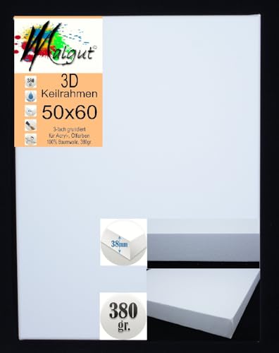 3D Keilrahmen Super Qualität MALGUT (40x80 10er) von Malgut