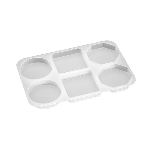 Malloy 1 Stück Untersetzerformen, 6-Fach Untersetzer-Silikonformen, Tiefe Untersetzerformen zum Harzgießen für Epoxidharz, DIY-Untersetzer, Kunstgeschenk Malloy 1 Stück Untersetzerformen, 6-Fach Untersetzer-Silikonformen, Tiefe Untersetzerformen zum Harzgießen für Epoxidharz, DIY-Untersetzer, Kunstgeschenk von Malloy