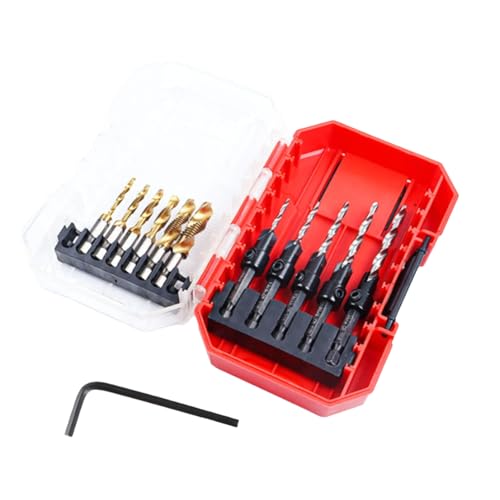 Malloy Countersink Holzbearbeitungsbohrer Hexagonales Counterunk Schraube Tippen Sie auf Holzbearbeitungsbohrungen Malloy Countersink Holzbearbeitungsbohrer Hexagonales Counterunk Schraube Tippen Sie auf Holzbearbeitungsbohrungen von Malloy