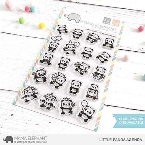 Mama Elephant, Clear Stamp, Little Panda Agenda von Mama Elephant