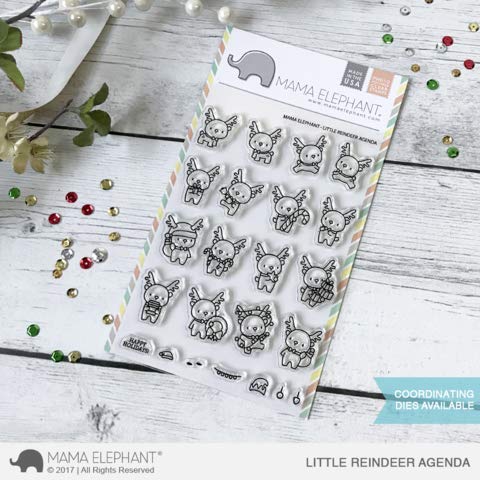Mama Elephant, Clear Stamp, Little Reindeer Agenda von Mama Elephant
