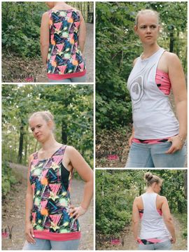 E-Book Tanktops Ella&Elli + Bandeau-Shirt Gr. 32-50 von Mamili1910