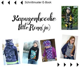 Kapuzenhoodie Little Ronn(ja) von Mamili1910