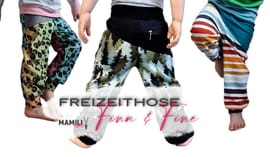 Mini Freizeithose Finn & Fine von Mamili1910