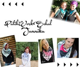 PatchWork-Schal Jannika PatchWork-Schal Jannika von Mamili1910