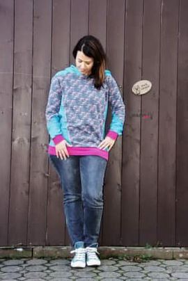 Raglanhoodie Lady Fjonna Raglanhoodie Lady Fjonna von Mamili1910