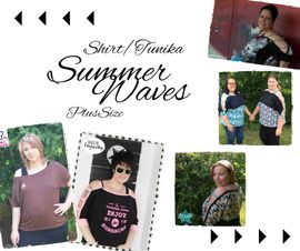 Shirt/Tunika SummerWaves Plus Size von Mamili1910
