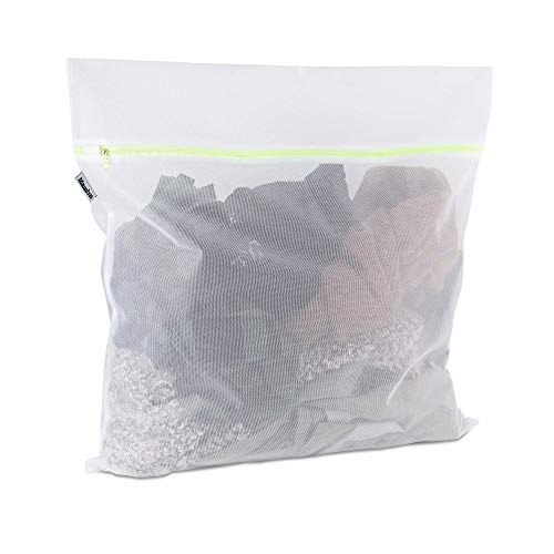 Mamlyn Wäschesack aus Netzstoff, für Feinwäsche, Waschbeutel für Unterwäsche und Dessous, Make-up-Organizer (1 groß) von Mamlyn